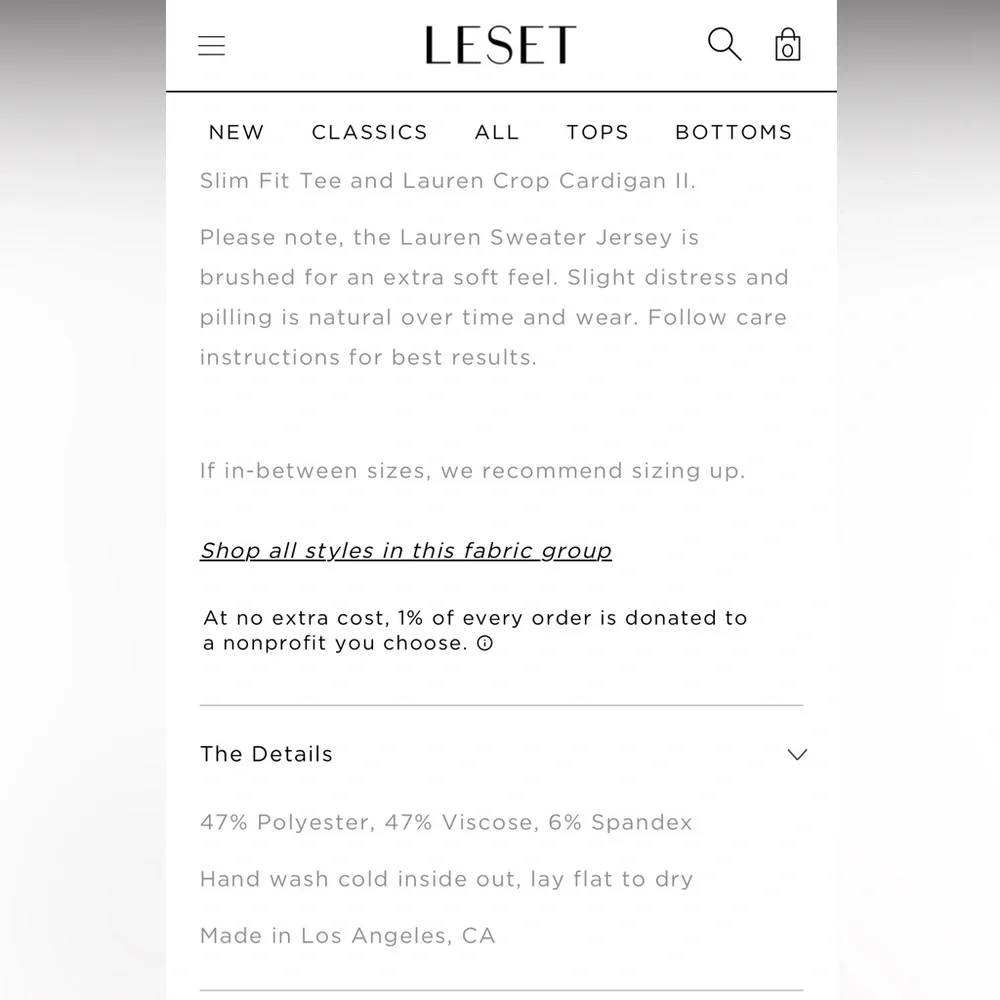 LESET Black Wide Leg Pants - Picture 5 of 7